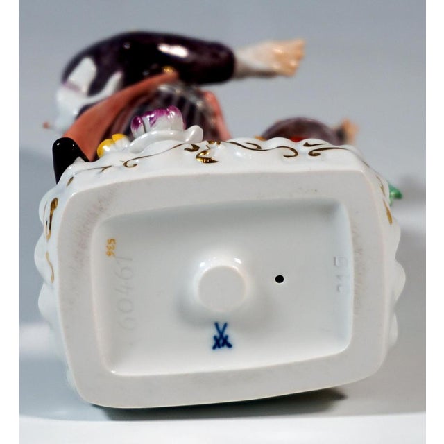 Large Vintage Circus Figurine by Peter Strang for Meissen, 1996 For Sale - Image 6 of 7