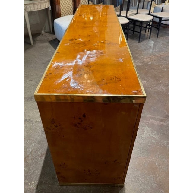Mid-Century Modern Italian Sideboard After Pierre Cardin For Sale - Image 3 of 5