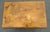 Mid 20th Century Burl Olivewood Italian Campaign Style Petite Four-Drawer Chest For Sale - Image 11 of 11