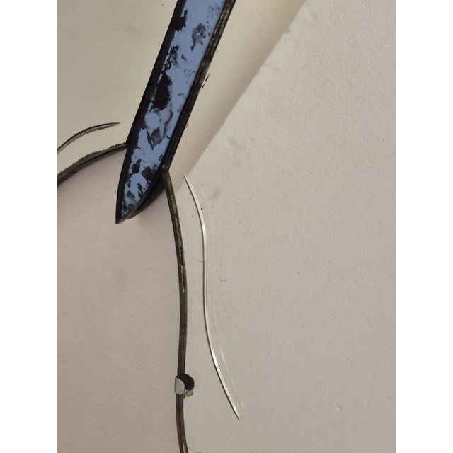 Cristal Art Butterfly-Shaped Mirror, 1950s For Sale - Image 13 of 18