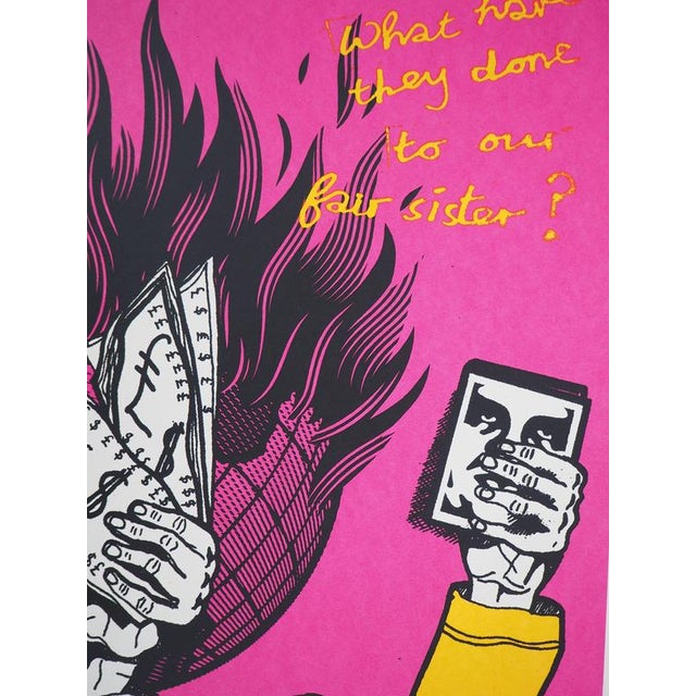 Shepard Fairey, Be Reasonable, Screenprint For Sale - Image 7 of 8