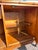 Wood Mid Century Stanley Faux Bamboo Rolling Server For Sale - Image 7 of 11