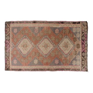 Bohemian Oversize Vintage Kilim Rug For Sale