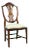 Niagara Furniture Inlaid Shield Back Side Chair For Sale
