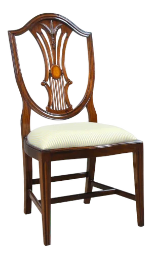 Niagara Furniture Inlaid Shield Back Side Chair