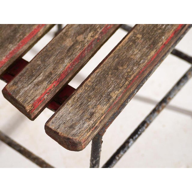 Rustic Antique Childrens Garden Chair, 1920s For Sale - Image 3 of 9