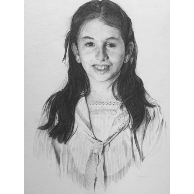 Realism Harry Sudman, Portrait of a Girl, 1997 For Sale - Image 3 of 5