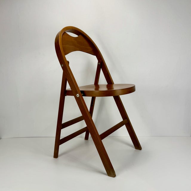 Tric Folding Chair by Achille & Pier Giacomo Castiglioni for Bernini, Italy, 1980s For Sale - Image 9 of 9