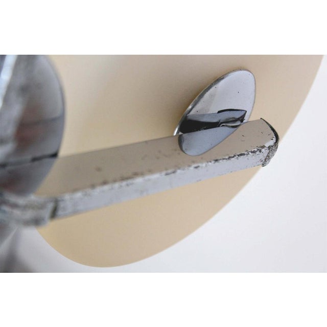 Art Deco Chrome Chandelier from ESC Zukov, Czechoslovakia, 1930s For Sale - Image 10 of 18