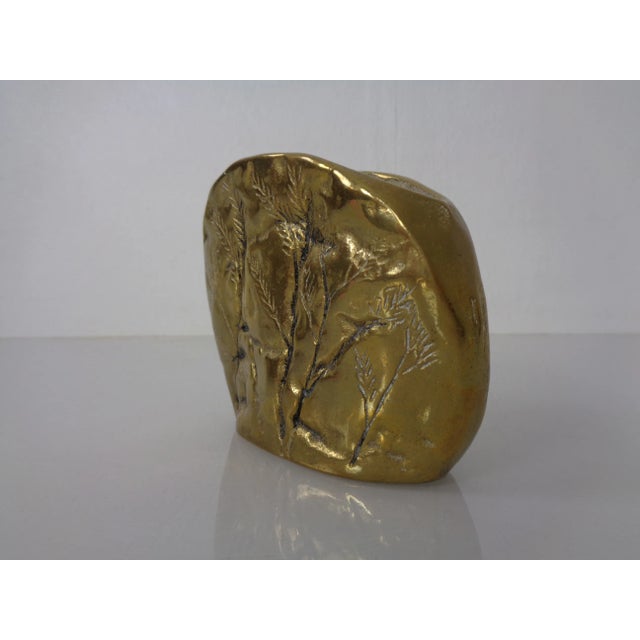 Brutalist Bronze Vase, 1960s For Sale - Image 6 of 18