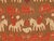 Red Antique Textile Tapestry With Elephant, Horses, People, Animals & Trees 4'11 X 7'4 For Sale - Image 8 of 9