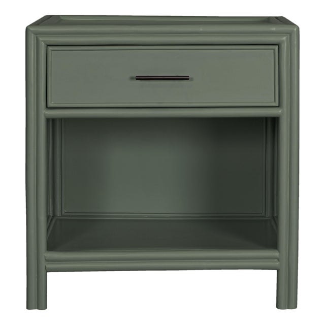 Capri End Table in Evergreen For Sale