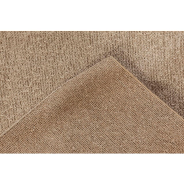 Modern Brown Flat Weave Wool Rug by Doris Leslie Blau For Sale In New York - Image 6 of 7
