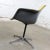 Eames Pac Yellow Padded Swivel Armchair W/Gray Fiberglass Shell & Aluminum Base For Sale - Image 6 of 12