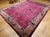 Vintage Chinese Art Deco Hand-Knotted Rug, Floral Motif, Wool, 1900s, 9' x 12' For Sale - Image 16 of 18