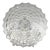Vintage Fostoria American 2056 No. 307 Clear Glass 3-Footed Cake Plate For Sale