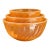 Vintage 1950s Fire-King Peach Lustre Swirl Nesting Mixing Bowls — Set of 3 For Sale