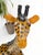 Large Tooled Leather Sculpture of a Giraffe For Sale - Image 13 of 16