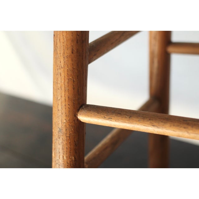 Vintage Handmade Farmhouse Stool For Sale - Image 4 of 11