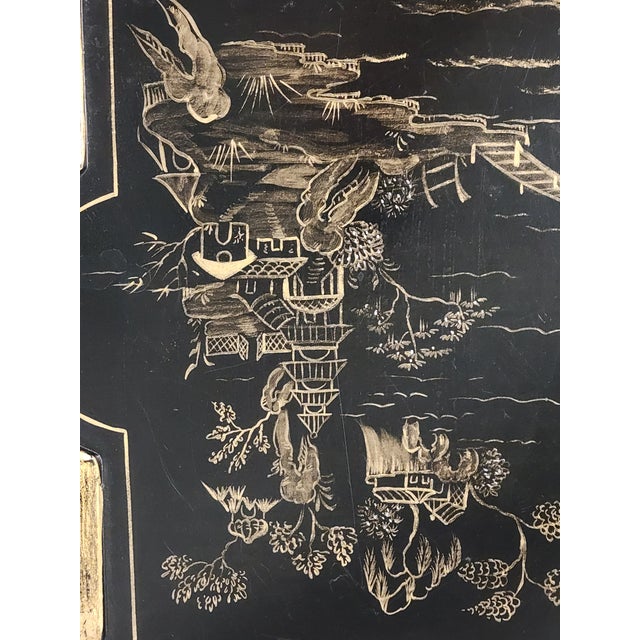 E.j. Victor Fine Furniture Chinoiserie Style Coffee Table For Sale - Image 12 of 17