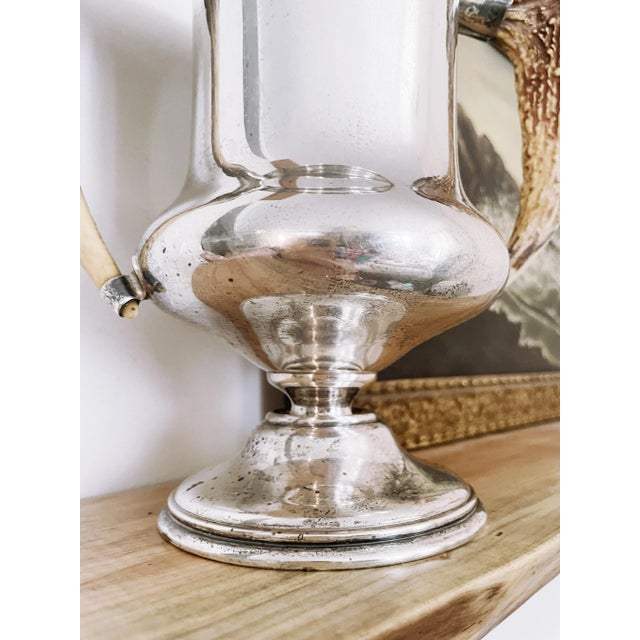 Metal 1952 Sterling Silver and Antler Touchdown Club NFL Player of the Year Trophy For Sale - Image 7 of 9