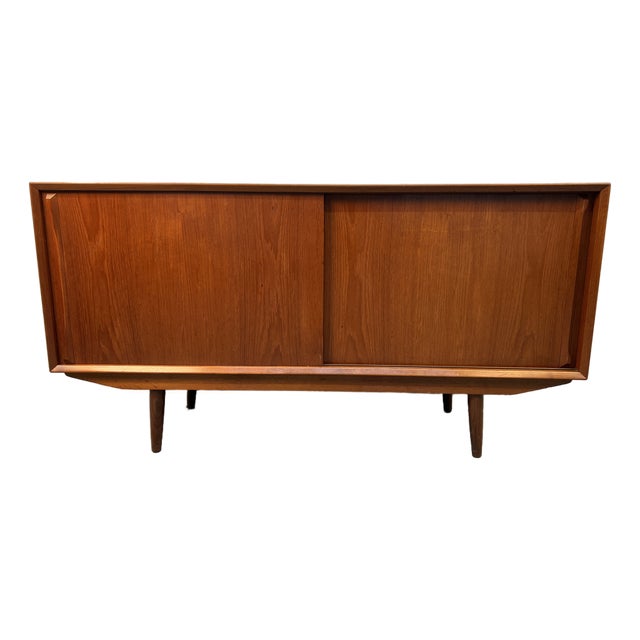 Mid-Century Modern Danish Teak Sideboard For Sale