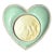 Jay Strongwater Enamel & Crystal Baby Blue Pale Chantal Heart Picture Frame For Sale