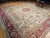 Tan Antique Turkish Oushak Rug, Hand-Knotted Wool, Allover Geometric Pattern, Tan & Red, 14' X 15' For Sale - Image 8 of 18