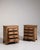 Traditional Pair of Oak Chests of Drawers with Brass Hardware, Antique, France, Early 20th Century For Sale - Image 3 of 16