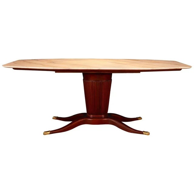 Mid-Century Italian Dining Table Attributed to Paolo Buffa, 1950s For Sale - Image 13 of 13