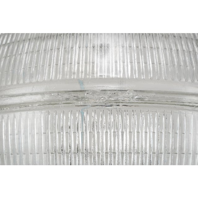 Mid 20th Century Restored 20 In. Holophane Glass Paris Street Light Pendant Fixture For Sale - Image 14 of 14
