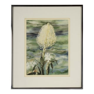 Beargrass - Original Watercolor on Paper by Marie Yunker For Sale