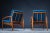Model 121 Paper Knife Easy Chairs and Sofa by Kai Kristiansen for Magnus Olesen, 1960s, Set of 3 For Sale - Image 14 of 18
