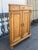 Rustic European Pine Corner Cupboard With Two Doors and One Drawer For Sale - Image 3 of 14