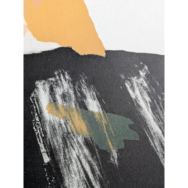 1960s Pierre Pallut, Abstract Composition, Hand-Signed Lithograph, 1972 For Sale - Image 5 of 10