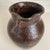 Brown Antique Earthenware Milk Pitcher in Mottled Brown With Drip Glaze For Sale - Image 8 of 12
