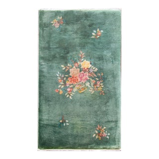 Early 20th Century Chinese Art Deco Rug For Sale