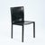 Mid-Century Modern Vintage Black Leather Pasqualina Dining Chairs by Enrico Pellizzoni, Italy, 1981, Set of 6 For Sale - Image 3 of 18