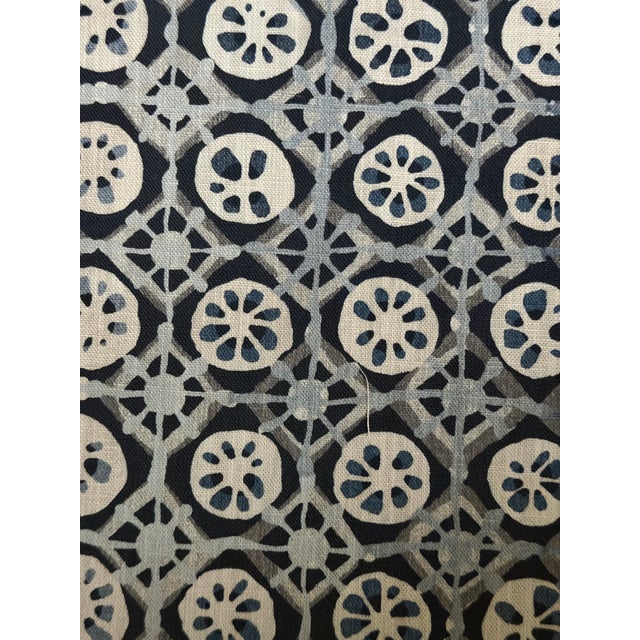 Modern Kravet Couture Procida Indigo Fabric procida.50 Modern Colors-Sojourn Collection 12 Continuous Yards For Sale - Image 3 of 6