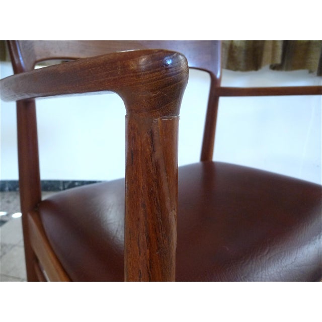 Set of Teak Armchairs from Korup Stolefabrik For Sale - Image 17 of 18
