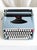 Vintage Typewriter in Light Blue from Brother De Luxe, 1960s For Sale - Image 11 of 18