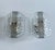 Vintage Bubble Glass and Chrome Sconces, 1970s, Set of 2 For Sale - Image 9 of 18