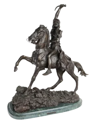 F. Remington, The Triumph, 19th Century, Bronze