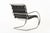 Mid Century Mr Black Leather Arm Chairs by Mies Van Der Rohe for Knoll For Sale - Image 9 of 15
