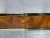 1960's Brass, Burl-Wood and Glass Parsons Side Table For Sale - Image 9 of 13