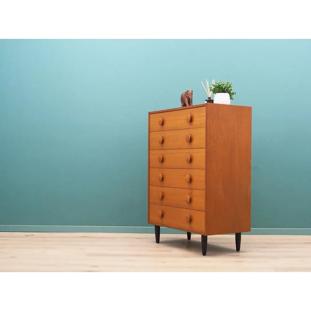 Vintage Danish Teak Chest of Drawers, 1960s For Sale - Image 3 of 15
