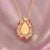 Natural Ethiopian Opal Sapphire Necklace 14k Gold 11.5 TCW GIA Certified For Sale - Image 11 of 18