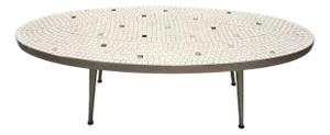 Gordon Martz Style Mosaic Surfboard Coffee Table