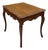 Antique Tiger Oak Table With Scalloped Apron For Sale