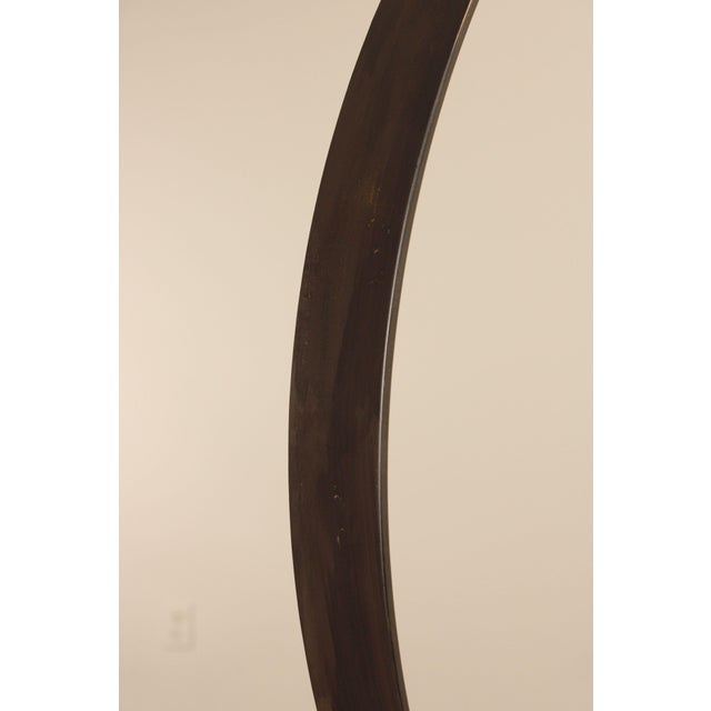 Brown Reaching For Center Large Sculpture on Pedestal For Sale - Image 8 of 12
